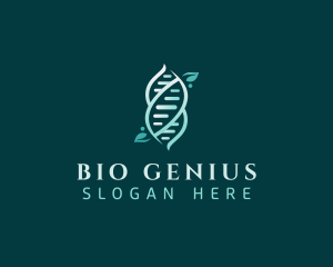 Biotechnology - Biotech Leaf  DNA logo design