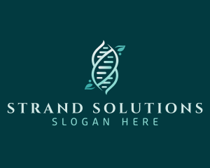 Biotech Leaf  DNA logo design