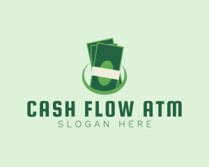 Atm - Business Financial Money logo design