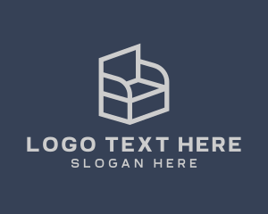 Stool - Chair Furniture Upholstery logo design