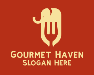 Elephant Fork Restaurant  logo design