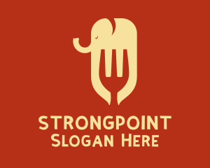 Culinary - Elephant Fork Restaurant logo design