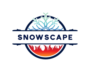 Snow - Snow Flame Temperature logo design