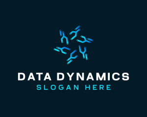 Artificial Intelligence Data logo design