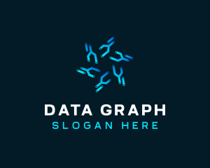 Artificial Intelligence Data logo design