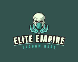 Alien Skull Esport logo design