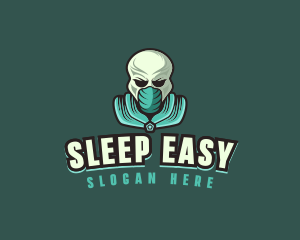 Alien Skull Esport logo design