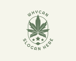 Marijuana Weed Plant Logo