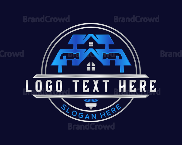 Hammer Construction Builder Logo