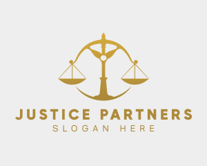 Prosecution - Law Scale Justice logo design