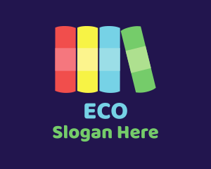 Colorful School Books Logo