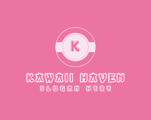 Kawaii - Japanese Sakura Beauty Salon logo design