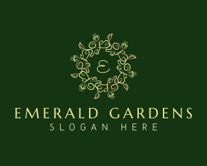 Floral Wellness Mandala logo design