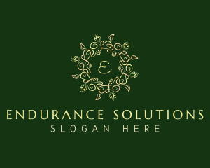 Floral Wellness Mandala logo design