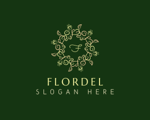 Floral Wellness Mandala logo design