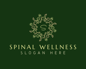 Floral Wellness Mandala logo design