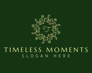 Floral Wellness Mandala logo design