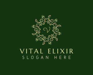 Floral Wellness Mandala logo design