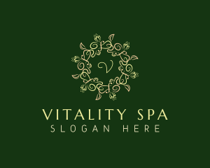 Wellness - Floral Wellness Mandala logo design