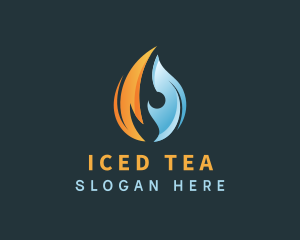 Cold Thermal Flame logo design