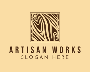 Craftsman - Timber Wood Carpentry logo design