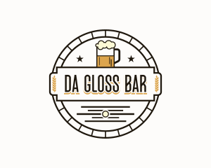 Beer Brewery Bar logo design