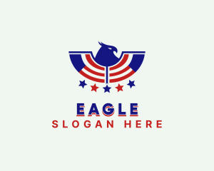 Eagle Patriotic  logo design