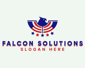 Eagle Patriotic  logo design