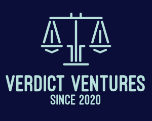 Judge - Legal Lawyer Attorney Scales logo design