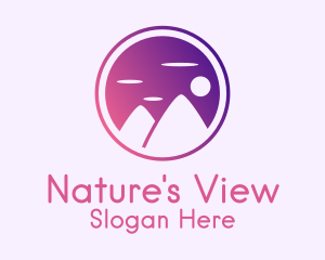 Scenic - Mountain Nature Park logo design