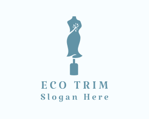 Mannequin Eco Dress logo design