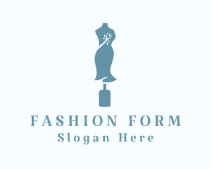 Mannequin Eco Dress logo design