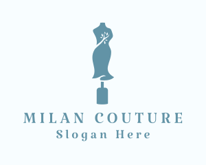 Mannequin Eco Dress logo design