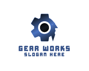 Gears - Man Machine Gear logo design