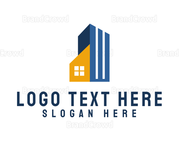 House Building Property Logo