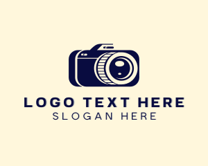 Action Camera - Photo Camera Photographer logo design