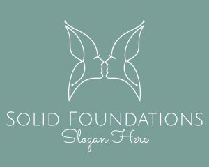 Clothing Line - Butterfly Boutique Spa logo design