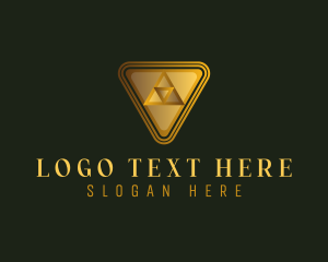 Scaffolding - Golden Triangle Firm logo design