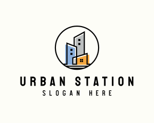 Urban City Apartment logo design