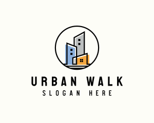 Urban City Apartment logo design