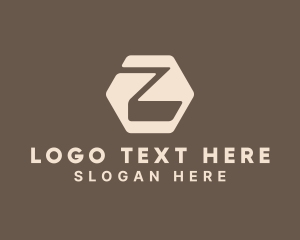 Hexagon - Logistics Freight Delivery logo design