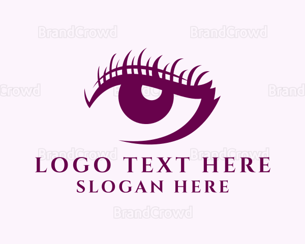 Cosmetic Eyelash Salon Logo