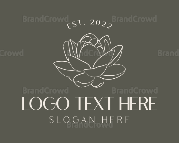 Luxury Floral Brand Logo