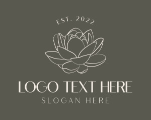Decor - Luxury Floral Brand logo design