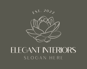 Luxury Floral Brand logo design