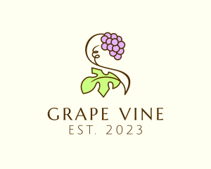 Grapes - Grape Plant Vineyard logo design