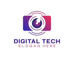 Digital - Digital Camera Studio logo design