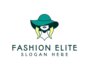 Vogue - Female Fashion Hat logo design
