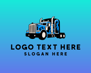 Trailer - Trailer Truck Dispatch logo design