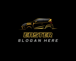 Racing Car Vehicle Logo